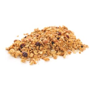 granola met koffie