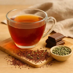 Losse thee met chocola en cacaokernen