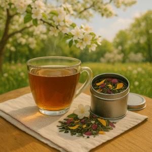 bloemige en fruitige losse thee